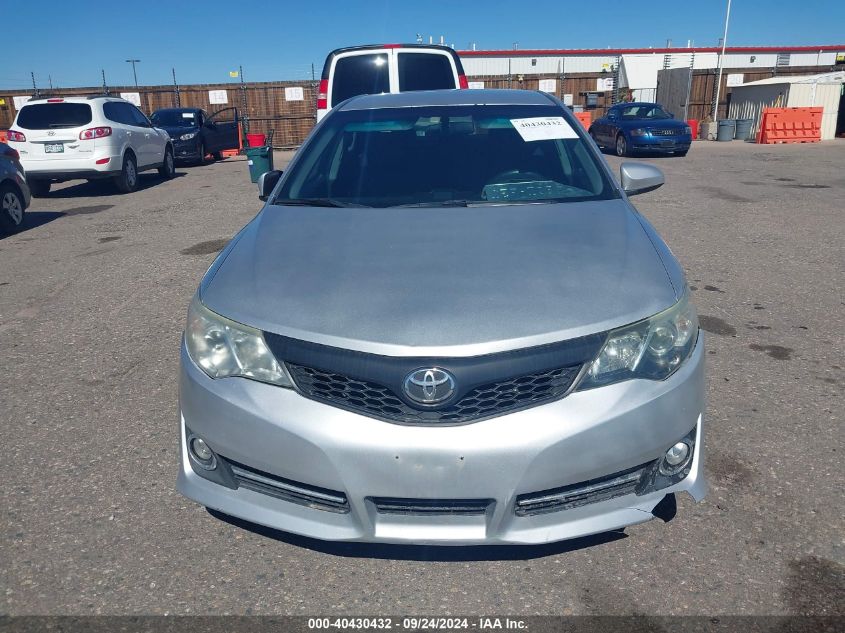 2013 Toyota Camry Se VIN: 4T1BF1FKXDU287590 Lot: 40430432