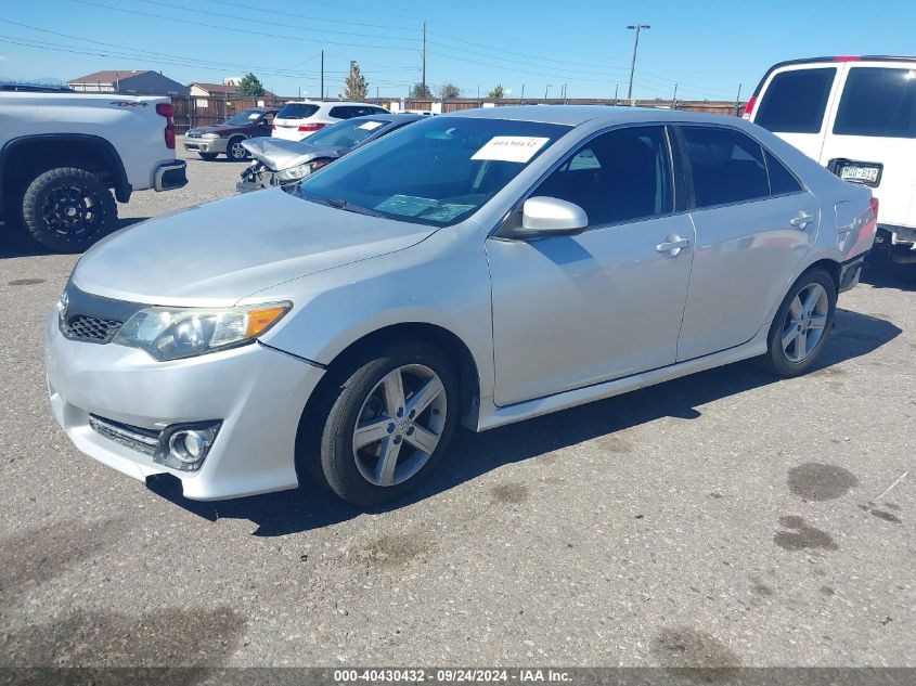 2013 Toyota Camry Se VIN: 4T1BF1FKXDU287590 Lot: 40430432