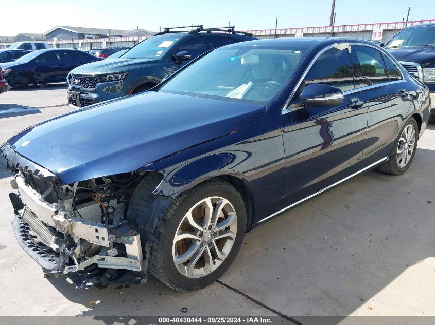 55SWF4JB4FU086924 2015 MERCEDES-BENZ C CLASS - Image 2