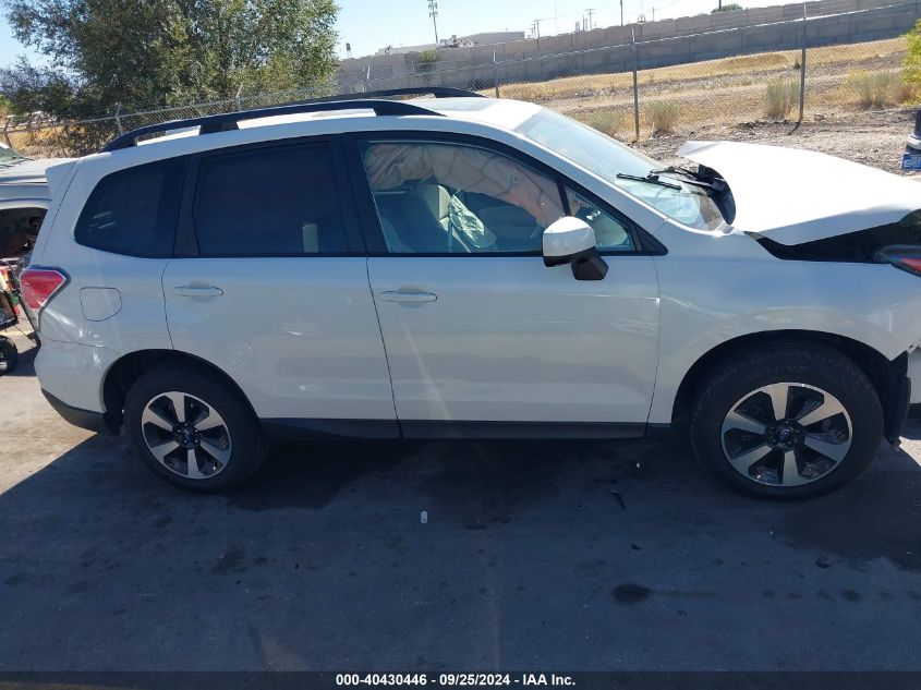 2018 Subaru Forester 2.5I Premium VIN: JF2SJAEC4JH425031 Lot: 40430446