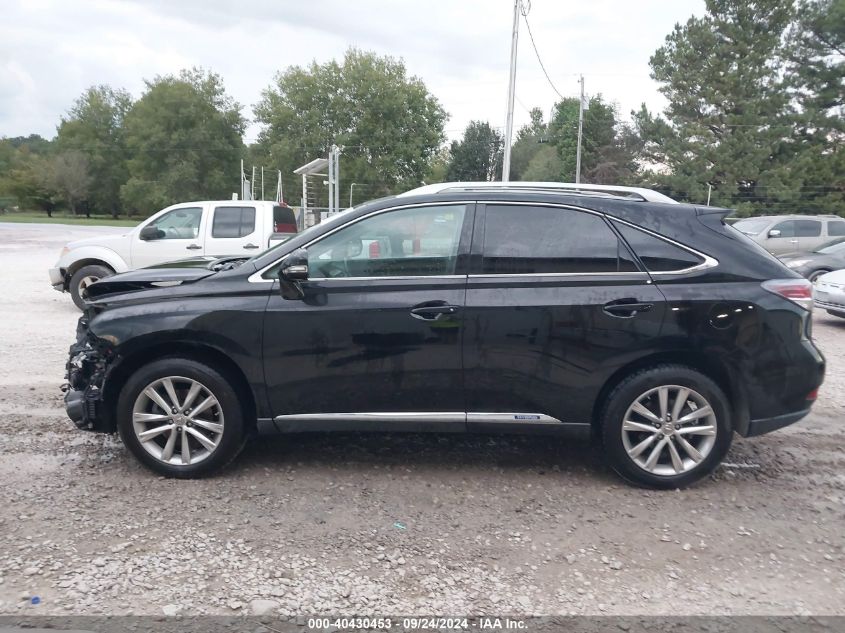 2015 Lexus Rx 450H VIN: 2T2BC1BA4FC007202 Lot: 40430453