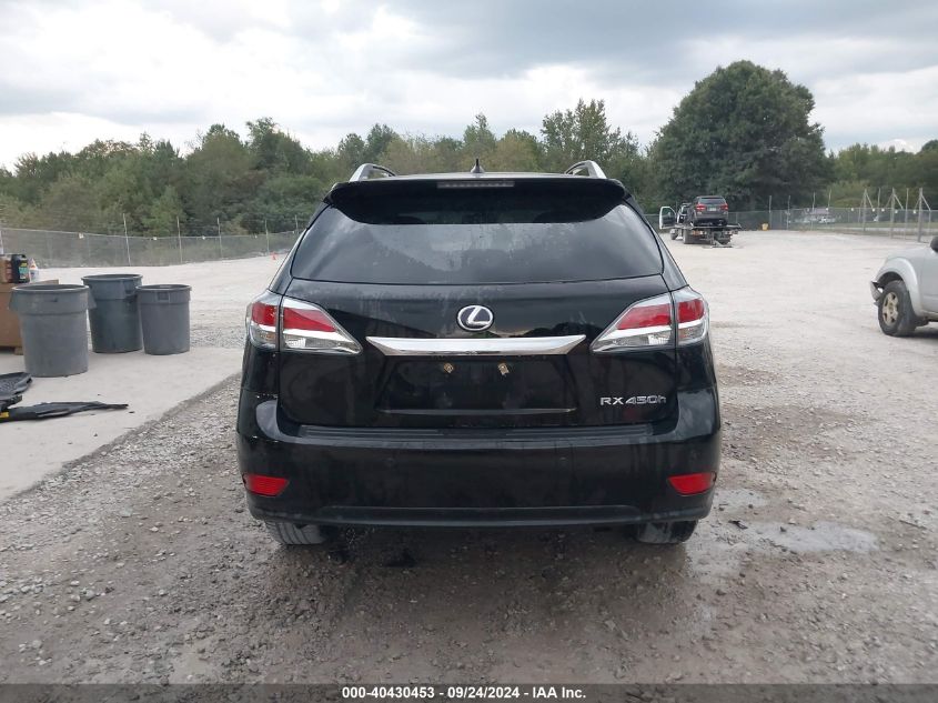 2015 Lexus Rx 450H VIN: 2T2BC1BA4FC007202 Lot: 40430453