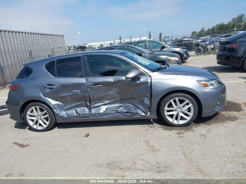 2014 Lexus Ct 200H Hybrid VIN: JTHKD5BH5E2199845 Lot: 40430468