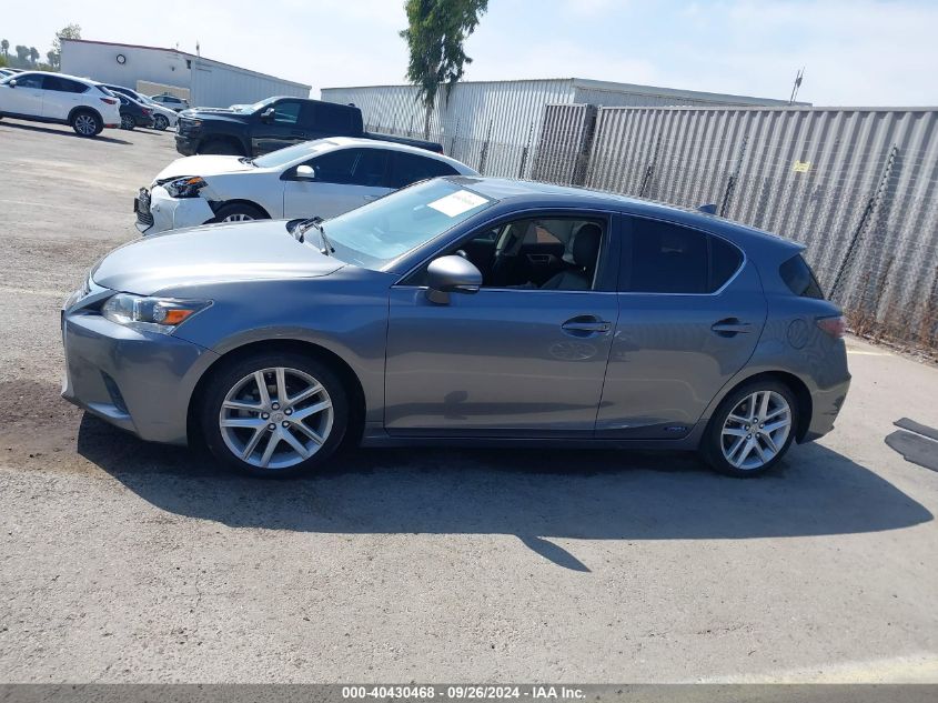 2014 Lexus Ct 200H Hybrid VIN: JTHKD5BH5E2199845 Lot: 40430468