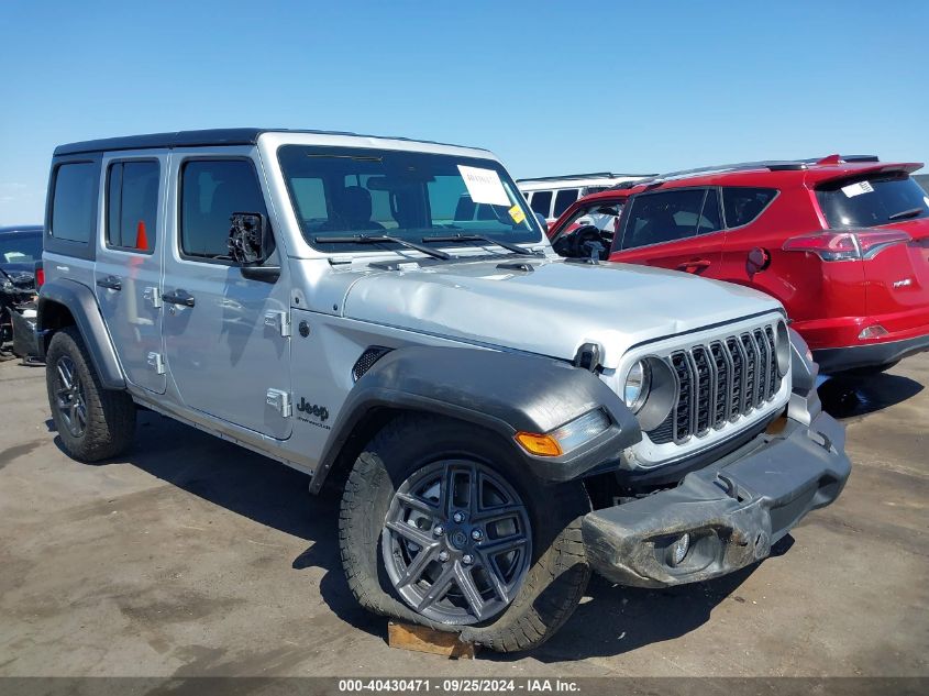 2024 Jeep Wrangler 4-Door Sport S 4X4 VIN: 1C4PJXDG3RW272600 Lot: 40430471