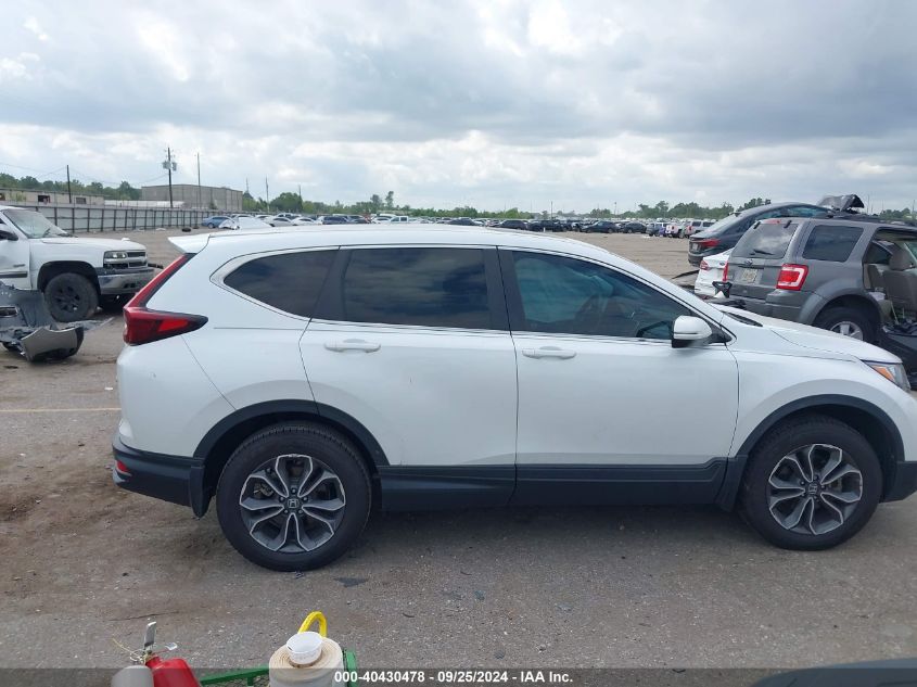 2021 Honda Cr-V Awd Ex-L VIN: 2HKRW2H84MH619821 Lot: 40430478