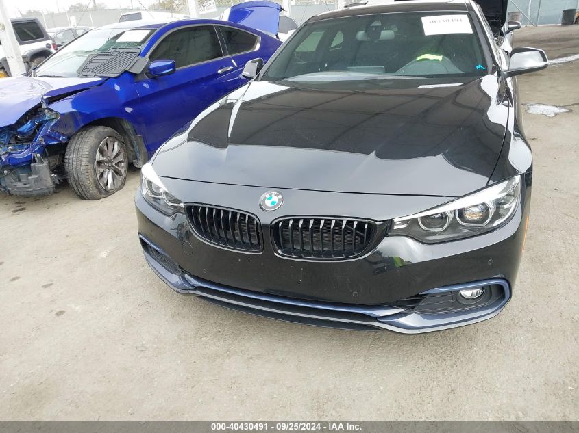 2020 BMW 430I VIN: WBA4W3C08LAG91757 Lot: 40430491