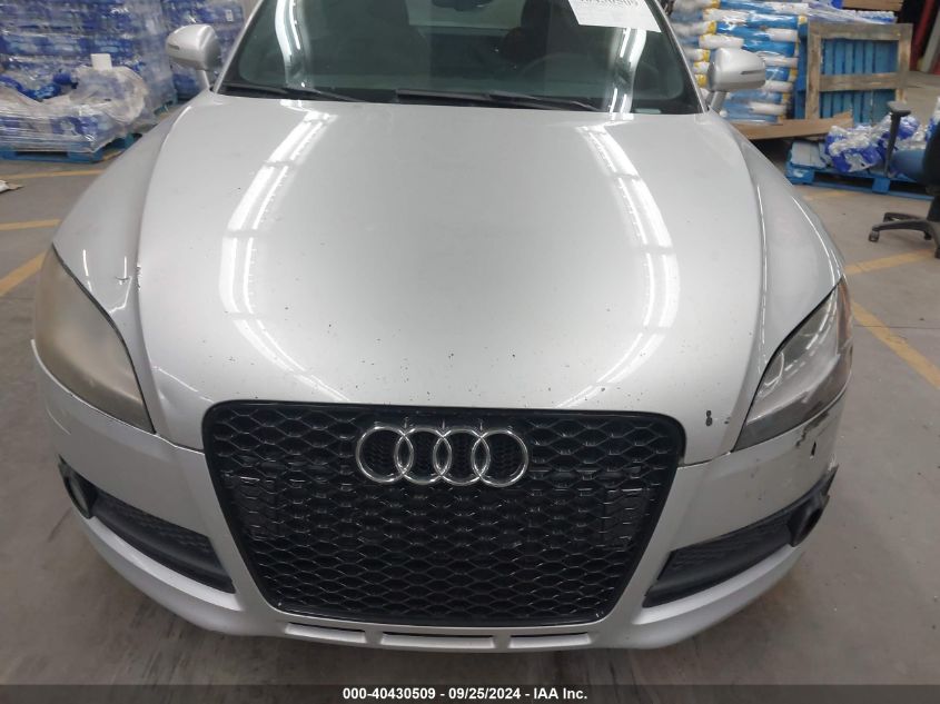 2008 Audi Tt 2.0T VIN: TRUAF38J681002784 Lot: 40430509