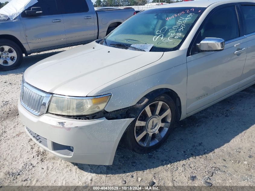 2006 Lincoln Zephyr VIN: 3LNHM26106R600993 Lot: 40430529