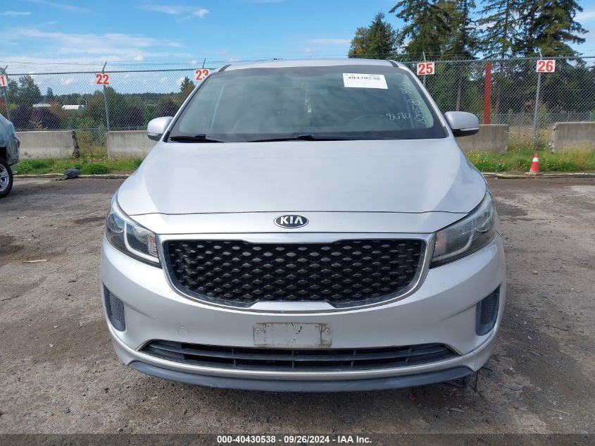 KNDMA5C10G6158670 2016 Kia Sedona L