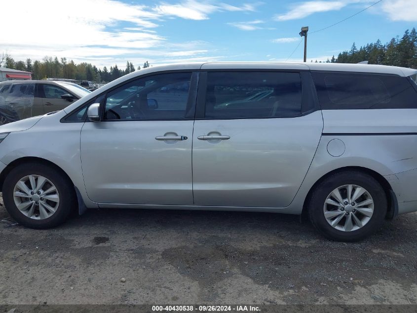 2016 Kia Sedona L VIN: KNDMA5C10G6158670 Lot: 40430538