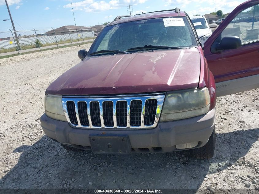 2000 Jeep Grand Cherokee Laredo VIN: 1J4GW48S1YC163500 Lot: 40430540