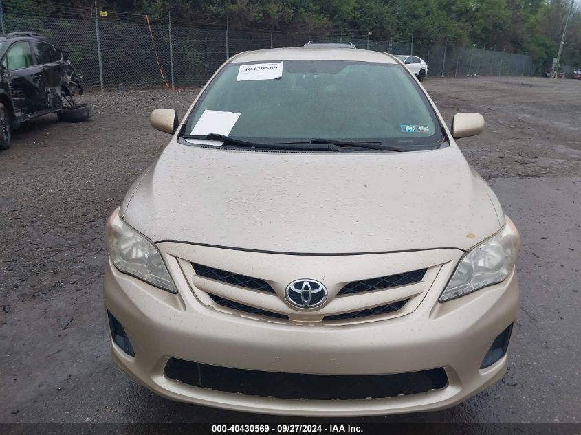 2011 Toyota Corolla Le VIN: 2T1BU4EE1BC573958 Lot: 40430569