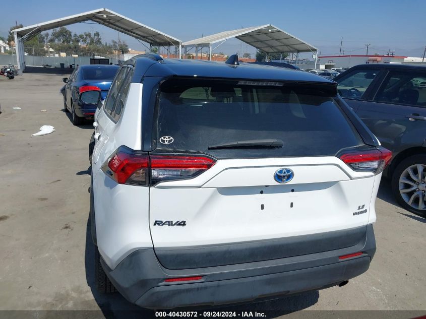 2022 Toyota Rav4 Hybrid Le VIN: 4T3MWRFV2NU071999 Lot: 40430572