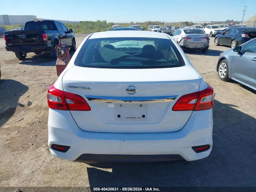 2018 Nissan Sentra S/Sv/Sr/Sl VIN: 3N1AB7AP4JY289560 Lot: 40430631