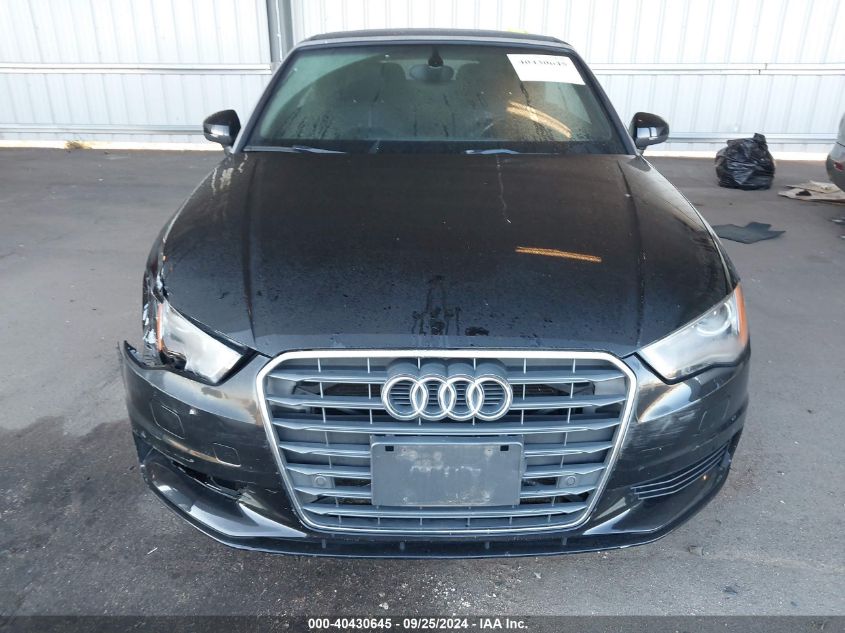 2015 Audi A3 1.8T Premium VIN: WAU6CLFF2F1126360 Lot: 40430645