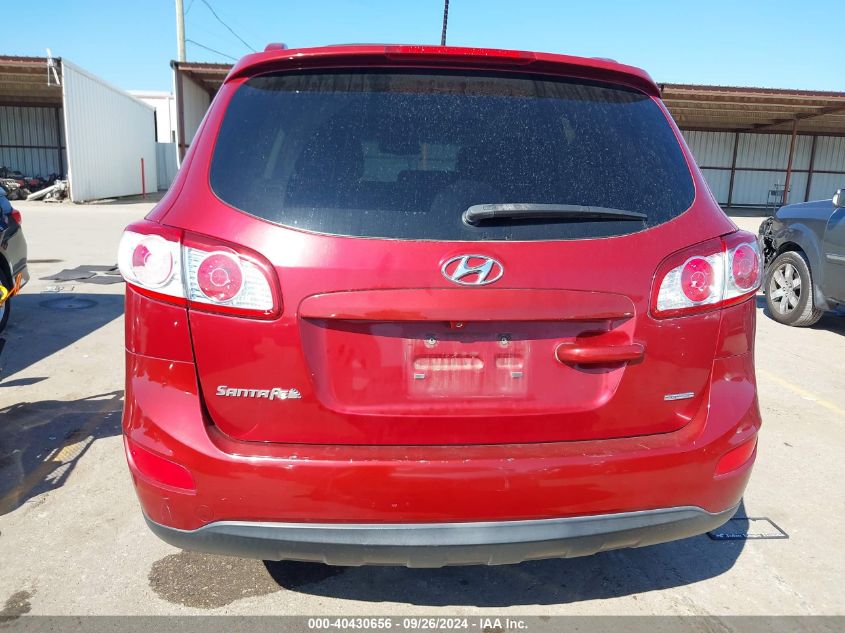 2012 Hyundai Santa Fe Se VIN: 5XYZHDAG3CG110073 Lot: 40430656