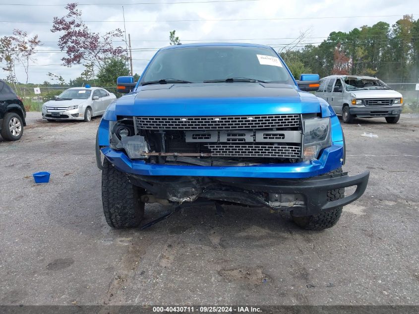 2013 Ford F-150 Svt Raptor VIN: 1FTFW1R65DFD61197 Lot: 40430711