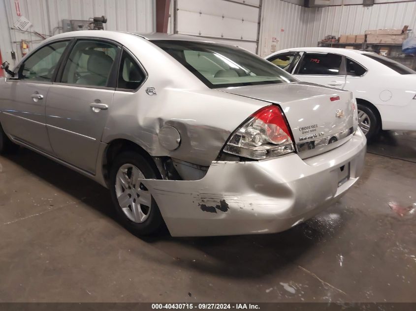 2007 Chevrolet Impala Ls VIN: 2G1WB58KX79353796 Lot: 40430715