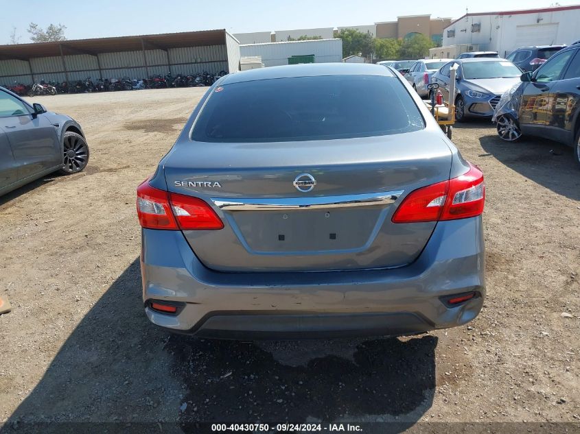 2017 Nissan Sentra S VIN: 3N1AB7AP4HY262000 Lot: 40430750