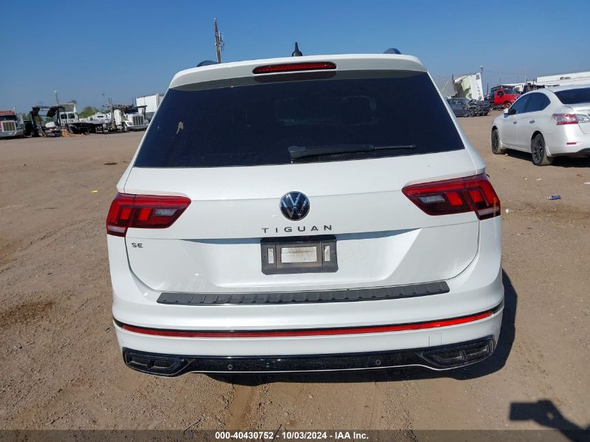 2023 Volkswagen Tiguan 2.0T Se R-Line Black VIN: 3VVCB7AX0PM052474 Lot: 40430752