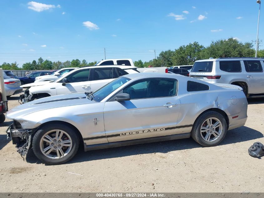 2012 Ford Mustang V6 VIN: 1ZVBP8AM3C5254097 Lot: 40430765