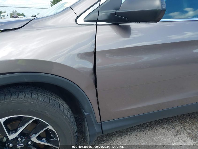 2016 Honda Cr-V Se VIN: 5J6RM4H44GL111888 Lot: 40430766