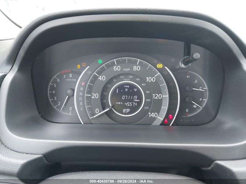 2016 Honda Cr-V Se VIN: 5J6RM4H44GL111888 Lot: 40430766