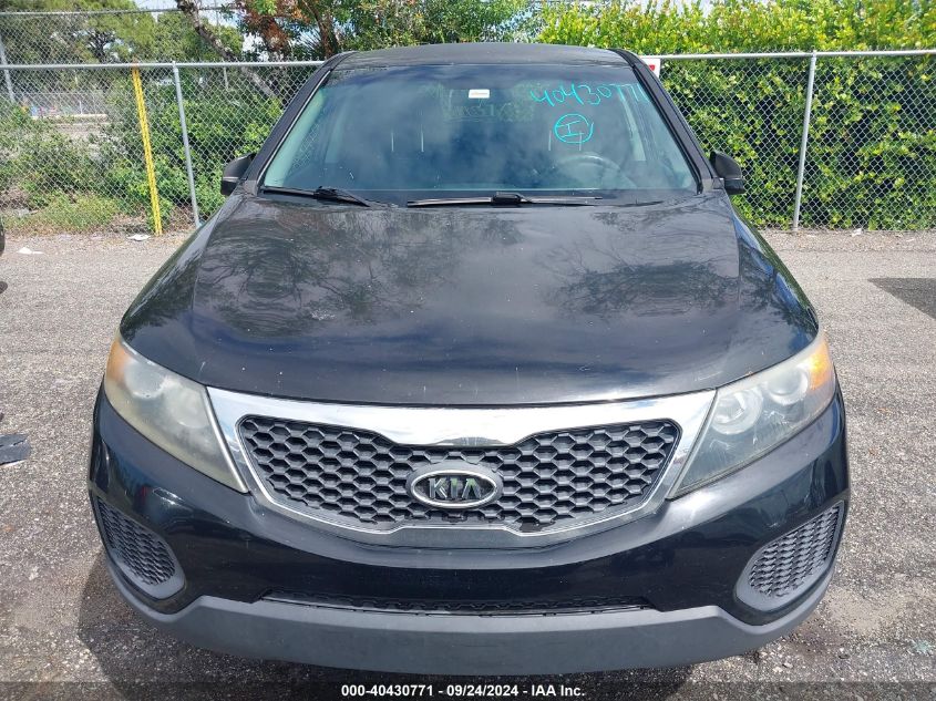 2012 Kia Sorento Lx VIN: 5XYKT3A12CG277658 Lot: 40430771