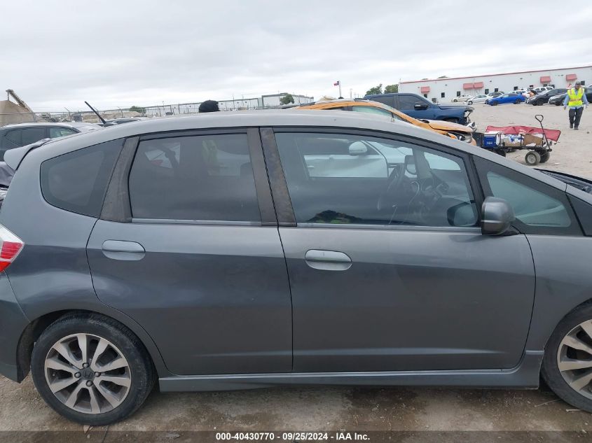 2012 Honda Fit Sport VIN: JHMGE8H60CC013792 Lot: 40430770