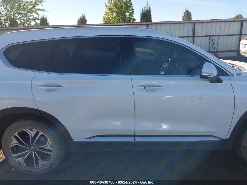 2019 Hyundai Santa Fe Limited 2.0T VIN: 5NMS5CAA7KH015097 Lot: 40430786