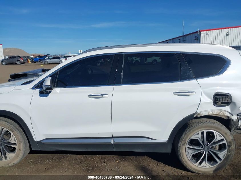 2019 Hyundai Santa Fe Limited 2.0T VIN: 5NMS5CAA7KH015097 Lot: 40430786