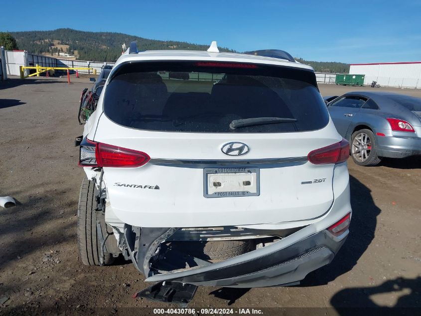 2019 Hyundai Santa Fe Limited 2.0T VIN: 5NMS5CAA7KH015097 Lot: 40430786