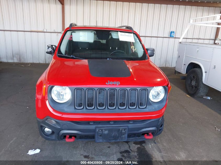 2016 Jeep Renegade Trailhawk VIN: ZACCJBCTXGPC53360 Lot: 40430805