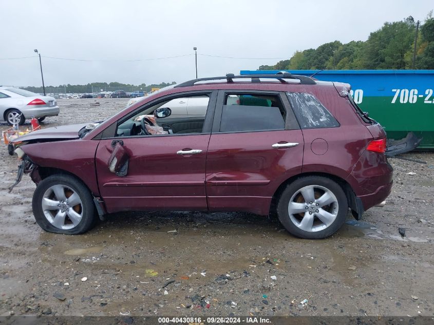 2009 Acura Rdx VIN: 5J8TB18569A005127 Lot: 40430816