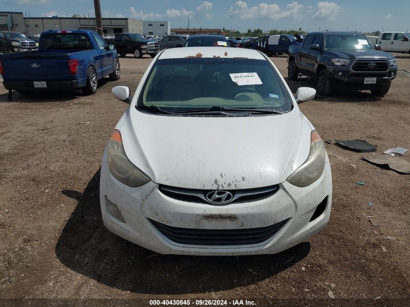 2013 Hyundai Elantra Gls VIN: 5NPDH4AE8DH285311 Lot: 40430845