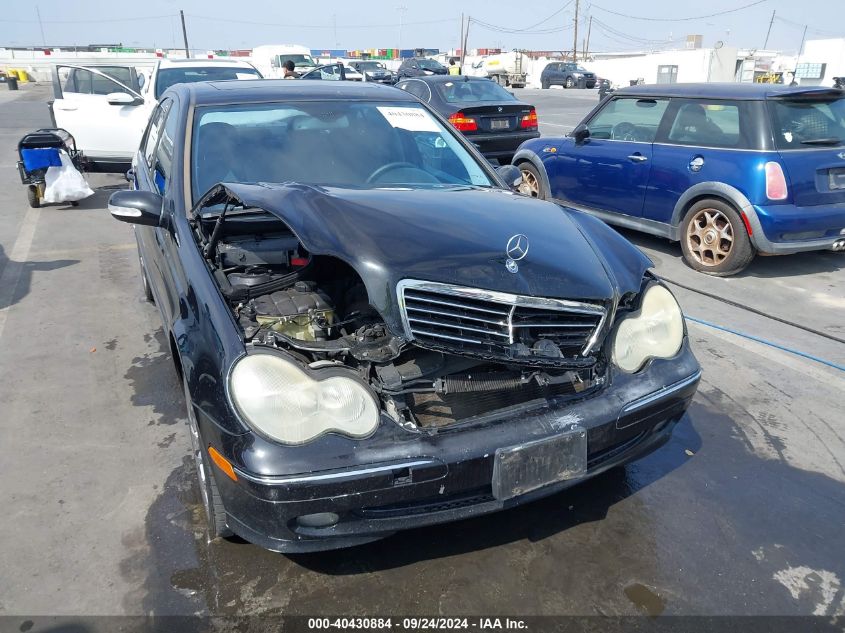 WDBRF40J44F485850 2004 Mercedes-Benz C 230 Kompressor Sport/Sport