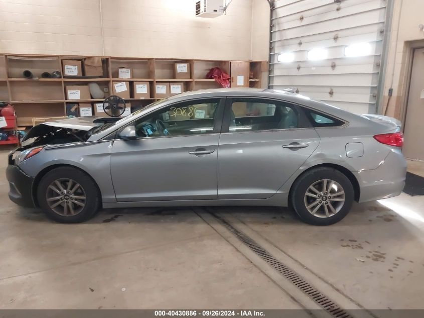 2016 HYUNDAI SONATA SE - 5NPE24AFXGH339999