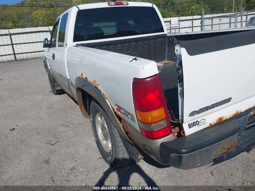 2002 Chevrolet Silverado 1500 Ls VIN: 2GCEK19T221392621 Lot: 40430887