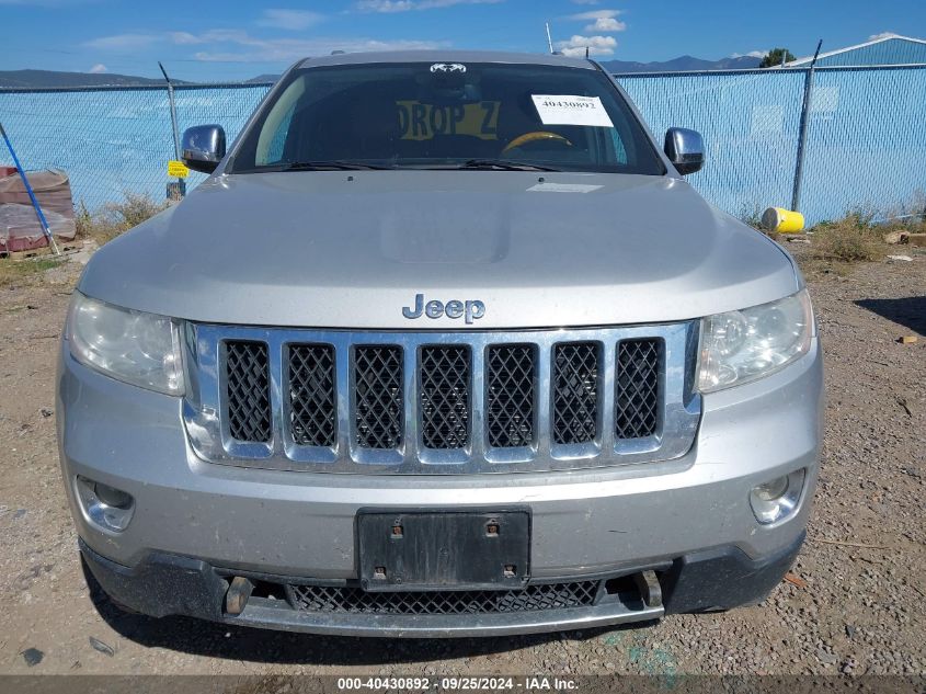 2012 Jeep Grand Cherokee Overland VIN: 1C4RJFCG7CC102656 Lot: 40430892