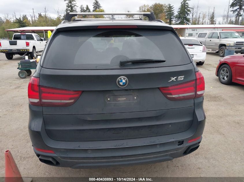 2014 BMW X5 xDrive50I VIN: 5UXKR6C56E0C02732 Lot: 40430893