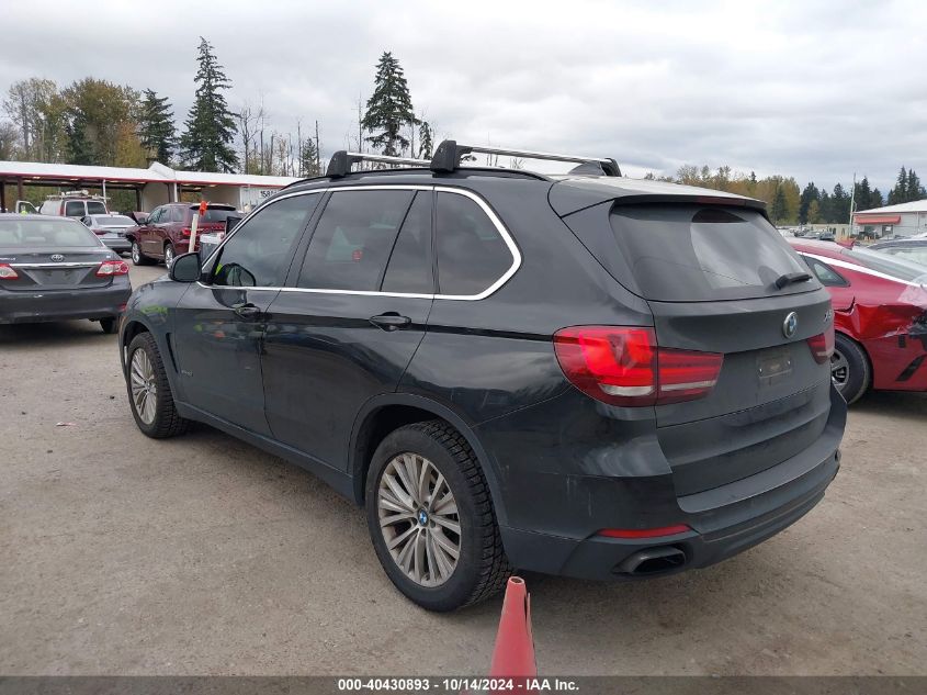 2014 BMW X5 xDrive50I VIN: 5UXKR6C56E0C02732 Lot: 40430893