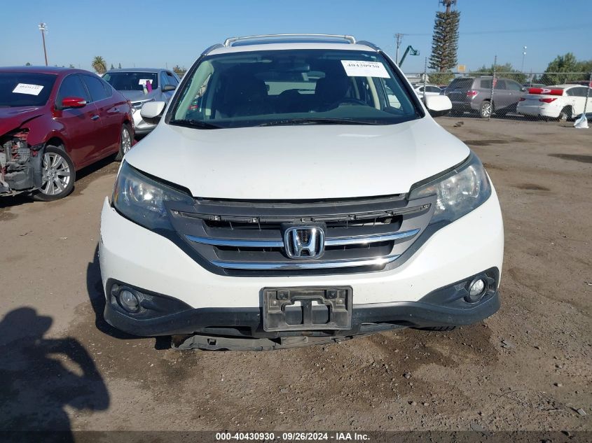 2013 Honda Cr-V Exl VIN: 5J6RM4H74DL010792 Lot: 40430930