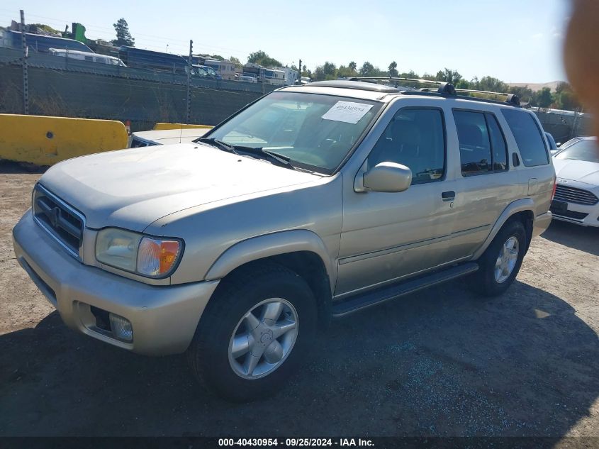 2001 Nissan Pathfinder Le VIN: JN8DR09XX1W566063 Lot: 40430954