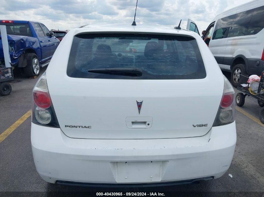 2010 Pontiac Vibe VIN: 5Y2SP6E88AV418261 Lot: 40430965