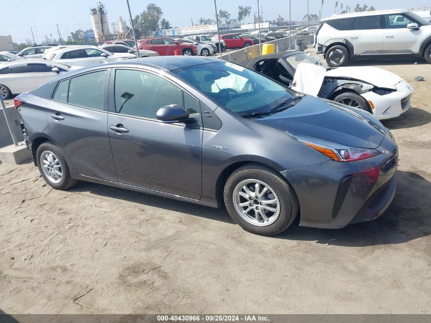 2021 Toyota Prius Le VIN: JTDKAMFU0M3147222 Lot: 40430966