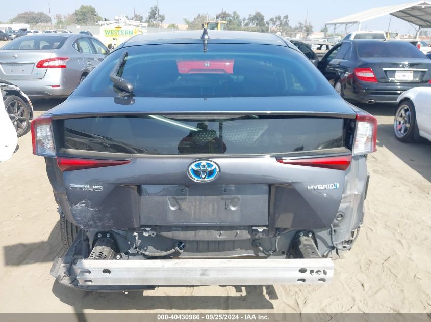 2021 Toyota Prius Le VIN: JTDKAMFU0M3147222 Lot: 40430966