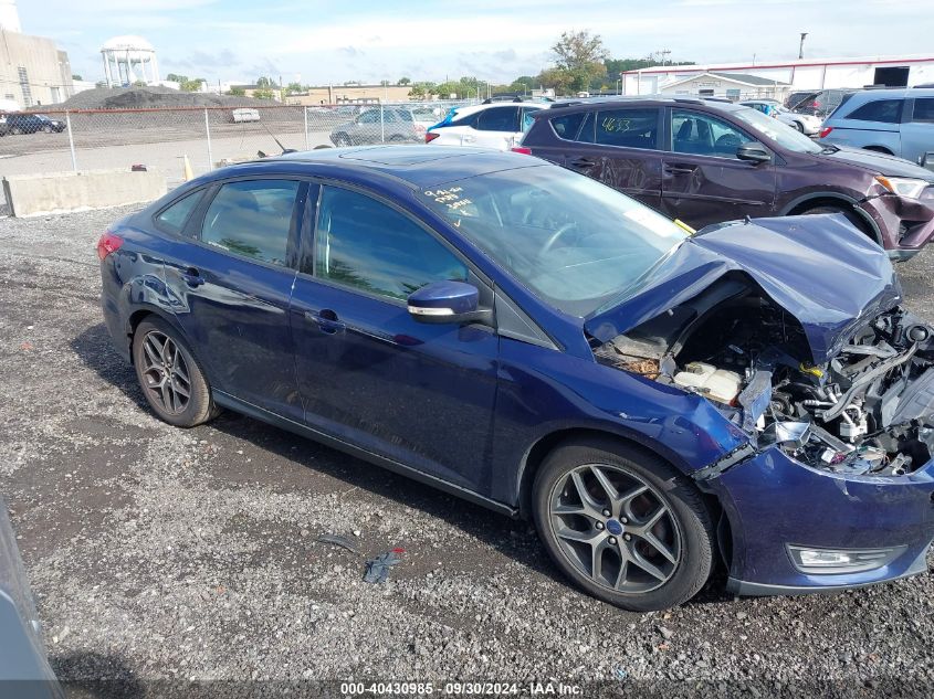 2017 Ford Focus Sel VIN: 1FADP3H29HL318011 Lot: 40430985