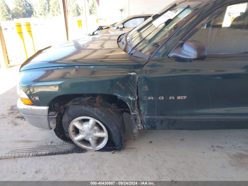 2000 Dodge Dakota Slt/Sport VIN: 1B7GL22X9YS776610 Lot: 40430987