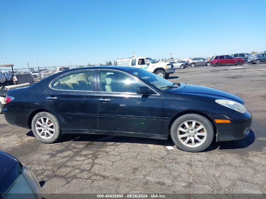 2003 Lexus Es 300 VIN: JTHBF30G130150689 Lot: 40430990